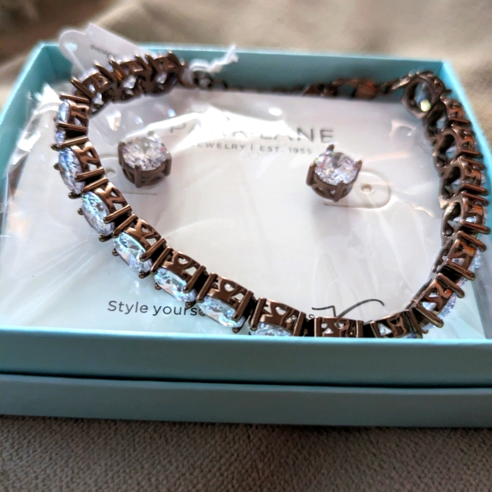 Park Lane Souffle bracelet and earring set- discontinued